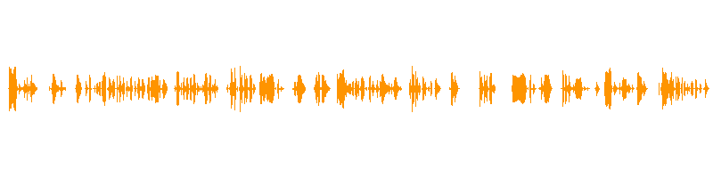 Waveform for clip: Neural Newscast on AgentRadio.